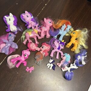 My Little Pony, McDonald's, And More. Lot Of 17 As-is. No Returns. See Photos